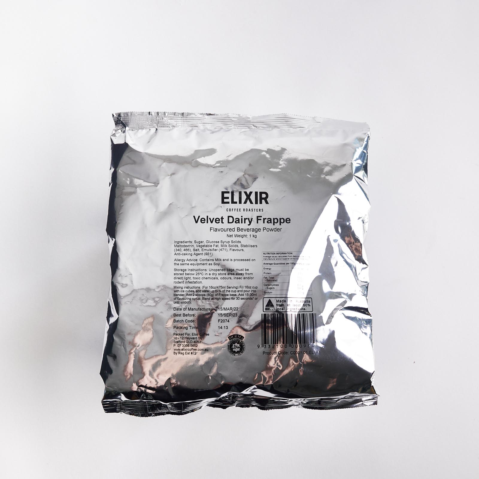 Elixir Frappe Powder